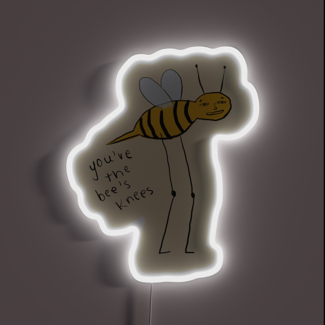 You Re The Bee S Knees RGB Neon Sign You Re The Bee S Knees RGB Neon Sign