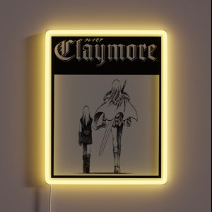 Young Clare Claymore Anime Manga Gift Fan RGB Neon Sign