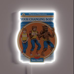 Your Changing Body RGB Neon Sign