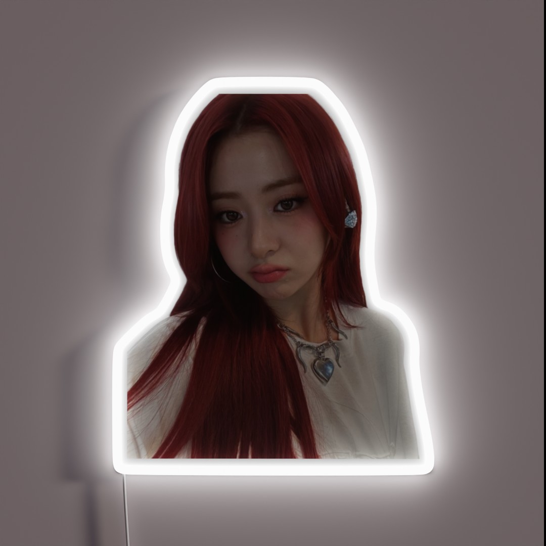 Yunjin Red Hair RGB Neon Sign Yunjin Red Hair RGB Neon Sign