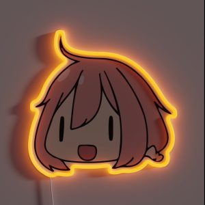 Yuru Camp Nadeshiko Kagamihara RGB Neon Sign