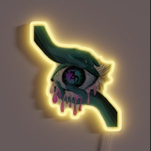 Zeds Dead EDM Eye Art RGB Neon Sign