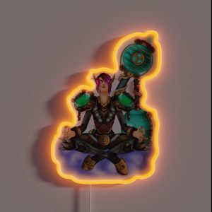 Zen Monk RGB Neon Sign