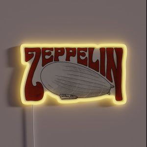 Zeppelin RGB Neon Sign
