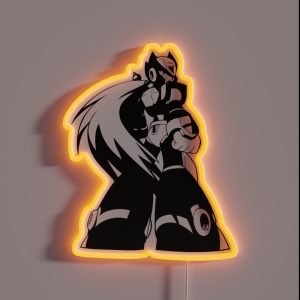 Zero From Megaman X RGB Neon Sign