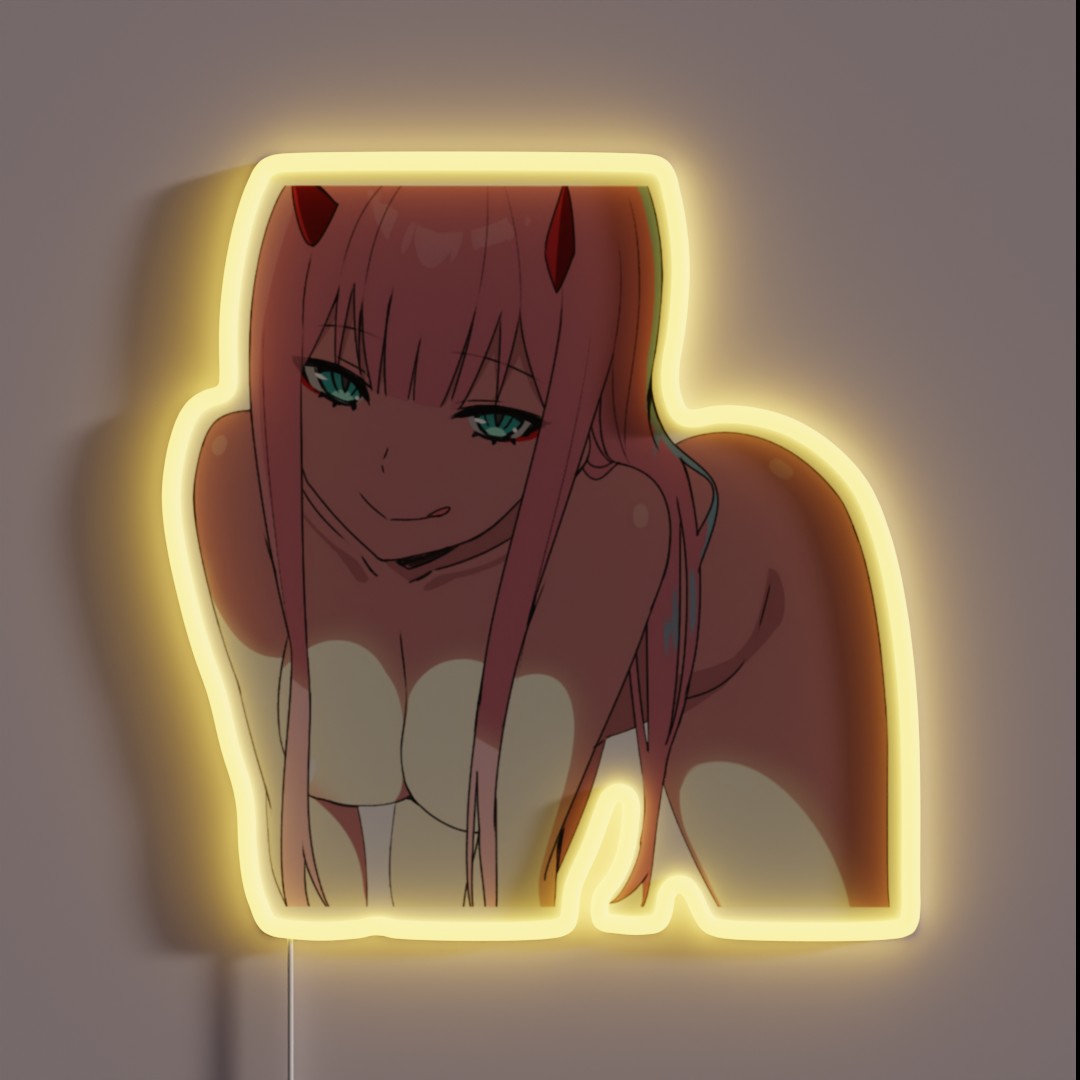 Zero Two RGB Neon Sign Zero Two RGB Neon Sign