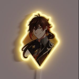 Zhongli Badge RGB Neon Sign Zhongli Badge RGB Neon Sign