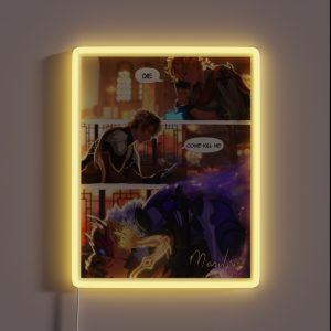 Zhongli Childe Genshin Impact RGB Neon Sign