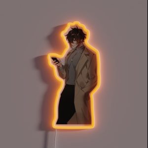 Zhongli Genshin Impact RGB Neon Sign