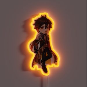 Zhongli RGB Neon Sign