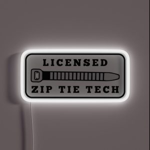 Zip Tie Tech RGB Neon Sign Zip Tie Tech RGB Neon Sign
