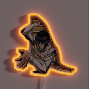 Zipper Stand Artwork RGB Neon Sign