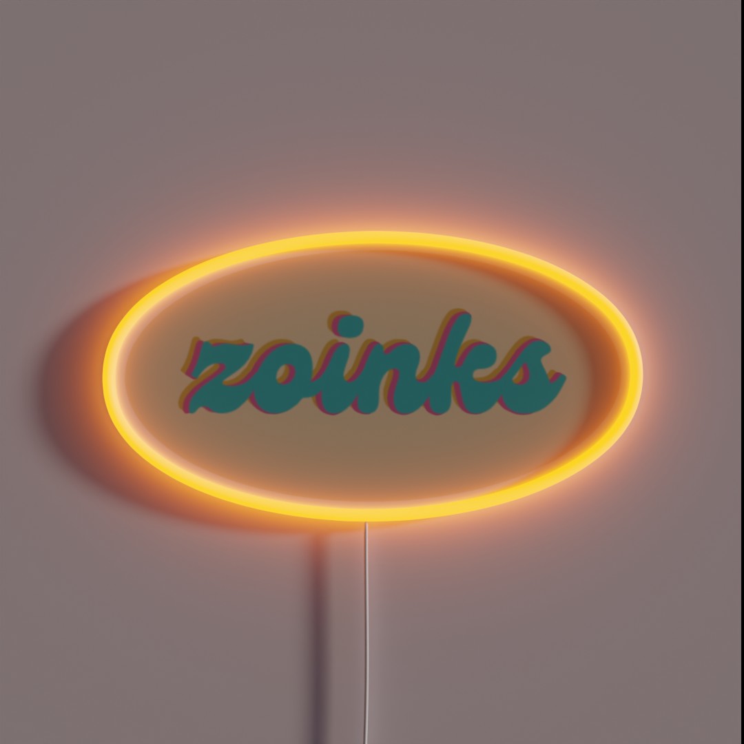 Zoinks RGB Neon Sign Zoinks RGB Neon Sign