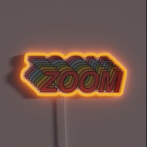 ZOOM RGB Neon Sign
