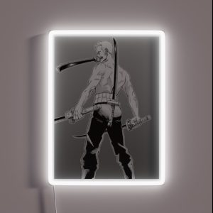 Zoro 4 Sword Style RGB Neon Sign