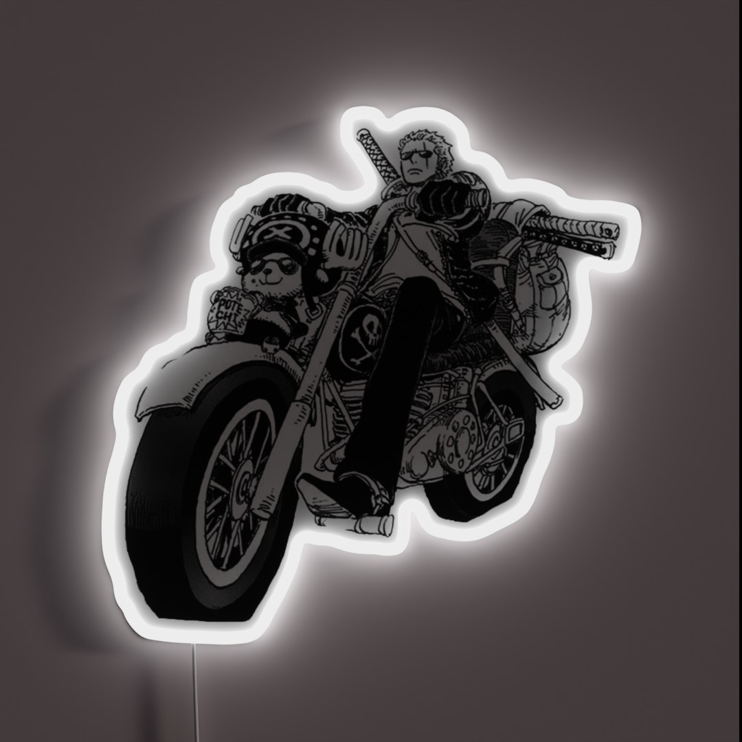 Zoro And Chopper RGB Neon Sign Zoro And Chopper RGB Neon Sign