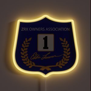 ZRXOA BADGE SUPERBIKE RGB Neon Sign