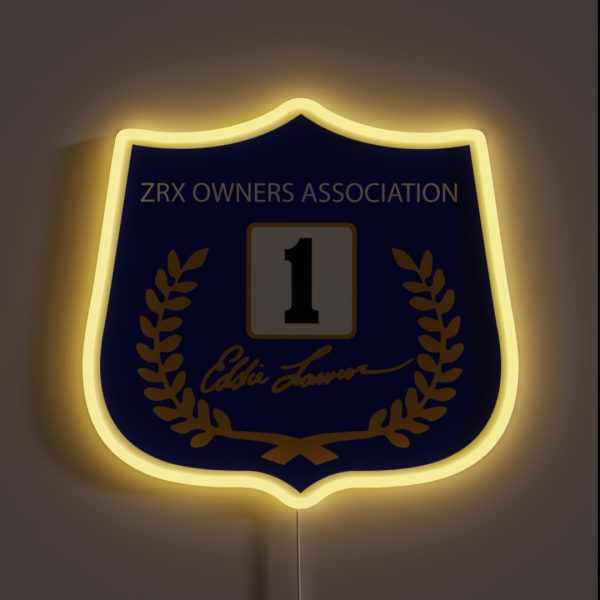 ZRXOA BADGE SUPERBIKE RGB Neon Sign