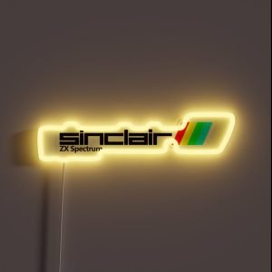 Zx Spectrum Sinclair RGB Neon Sign